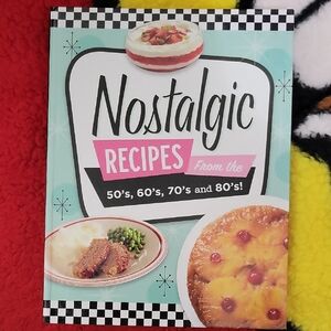 Nostalgic Recipes Cookbook - Teal and Black Edition